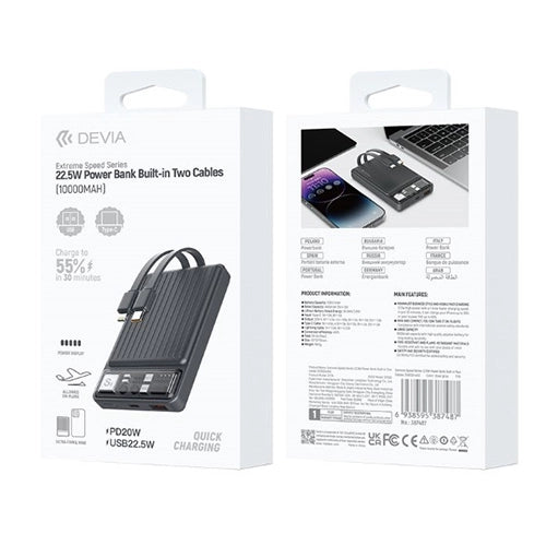 POWER BANK KINTONE 10.000MAH NERO