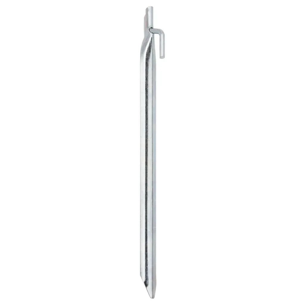 Picchetti Tenda 24 pz Forma di V 29,5 cm Ã˜20 mm Acciaio Zincato