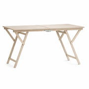 Tavolo picnic pieghevole rovere sbiancato cm 75x140x78h
