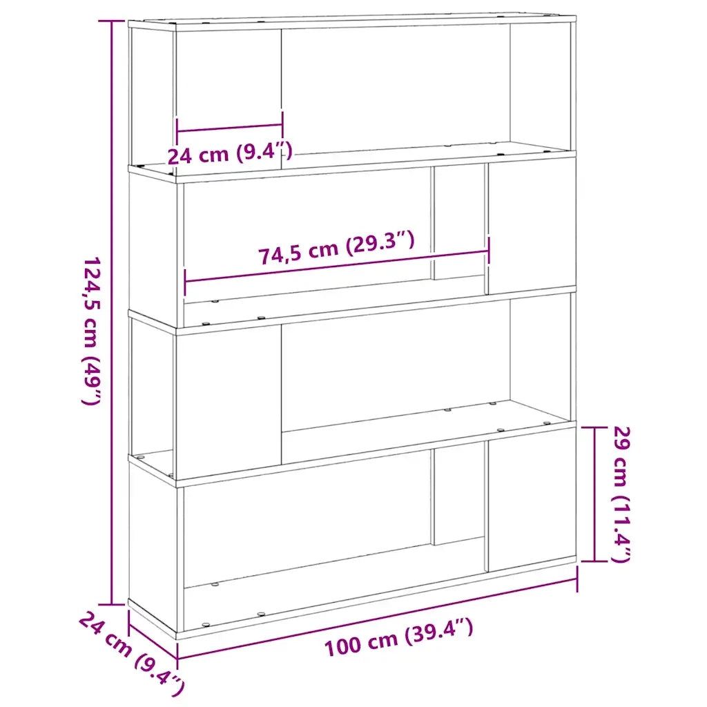 Set mobile TV | Armadietto TV | Mobile Porta TV Rovere Nero 100 x 24 x 124,5 cm Legno multistrato