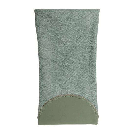 Custodia Zoccolare soffice - Protezione portatile - Tasca per occhiali da sole - Panno per pulire occhiali - Impermeabile - 6.89x3.54 cm - Etui
