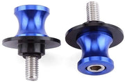 Ammortizzatori oscillanti per forcella posteriore - 8mm - 2 pezzi - lega di alluminio - bordi esterni rialzati