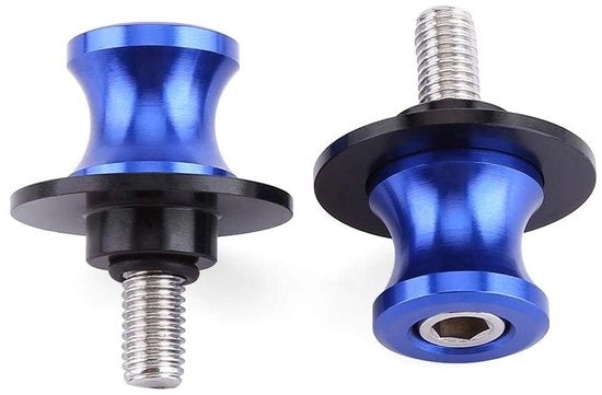 Ammortizzatori oscillanti per forcella posteriore - 8mm - 2 pezzi - lega di alluminio - bordi esterni rialzati