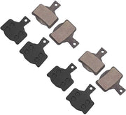 Kit di freni a disco per bicicletta in metallo nero con resina 4 pezzi per Magura MT2, MT4, MT6, MT8 - Dk 17