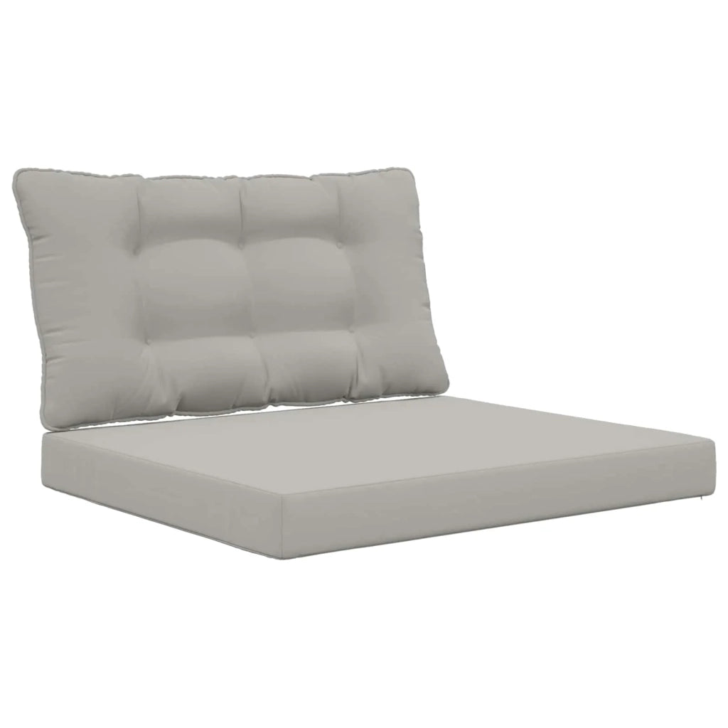 Cuscino per divano da esterno 2 pcs Grigio Poliestere 900898