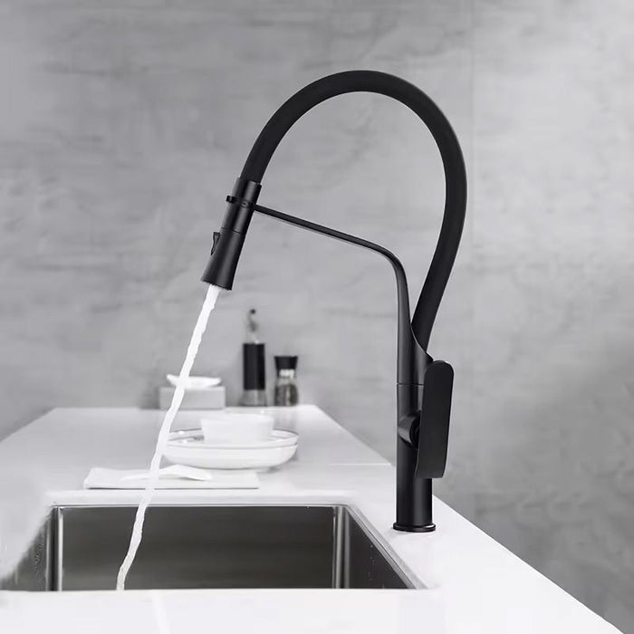 Rubinetto Da Cucina Rea Castor Black Mat