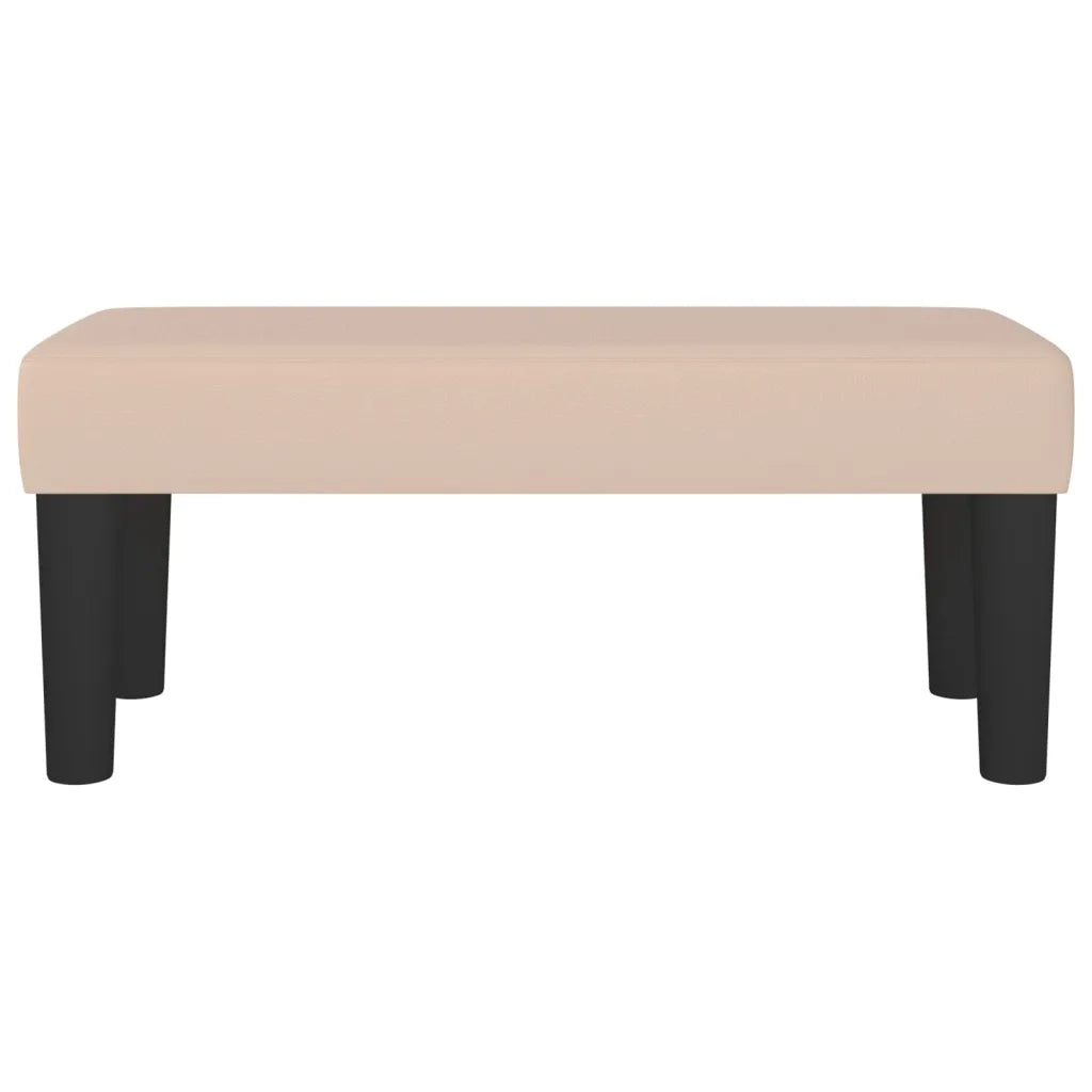 vidaXL Panca Cappuccino 70x30x30 cm in Similpelle