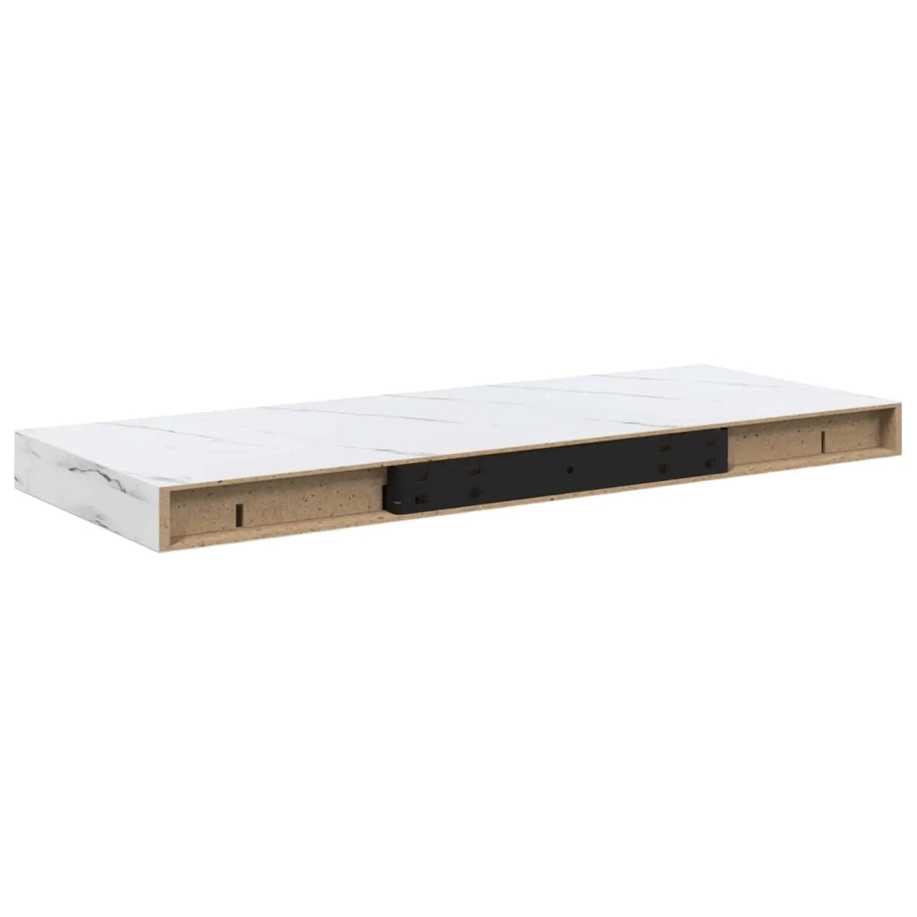 Scaffale da parete A parete Marmo Bianco 60 x 23,5 x 3,8 cm 42019968