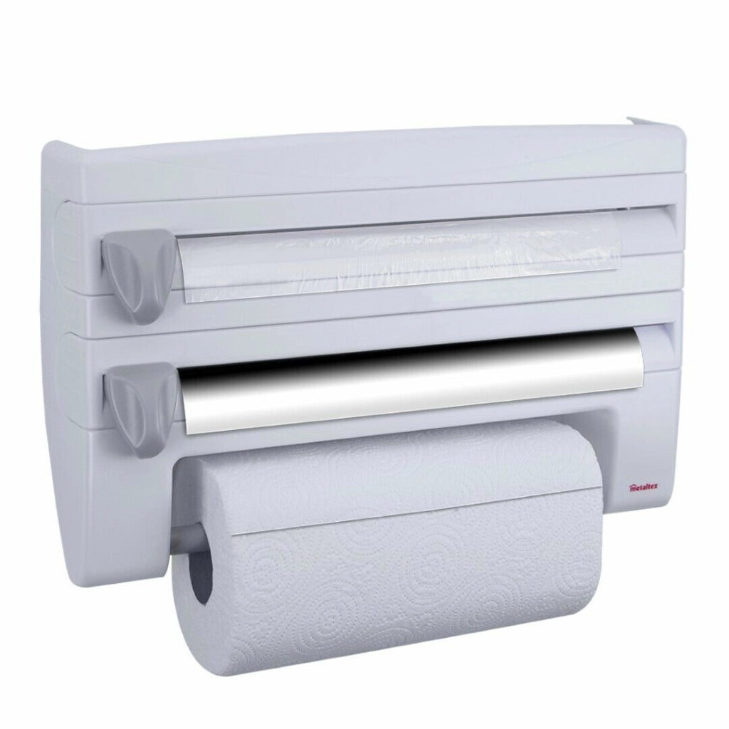Dispenser Porta Rotoli Carta Cucina Plastica - Metaltex