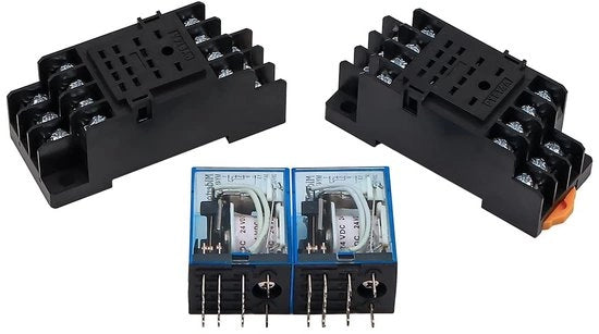 Relè di potenza - 24V - 14Pin - Adatto per climatizzazione - Indicatore LED - Progetto compattato
