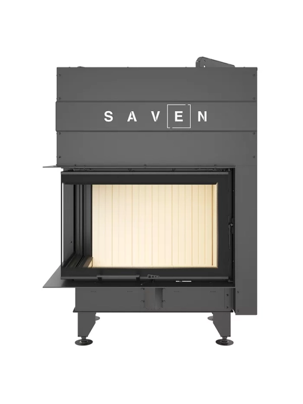 Caminetto ad angolo Inserto Apertura sinistra Energy Up 75x50x47 (15,1 kW) ECO