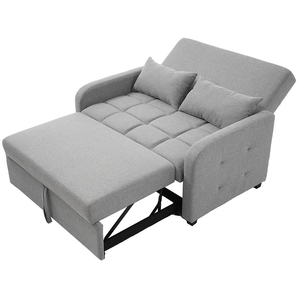 Divano letto pieghevole 180x127cm - Xylo - schienale regolabile, compatto