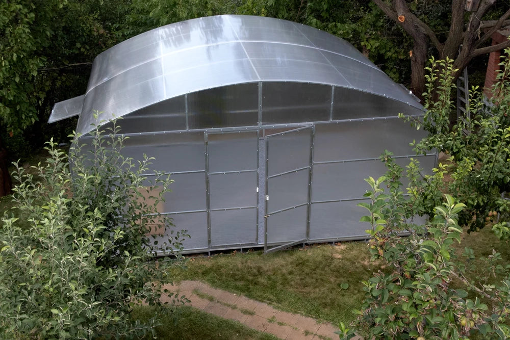 Serra da giardino HERCULES 5.5 x 12 m (66 m²), 4 mm con rivestimento in policarbonato