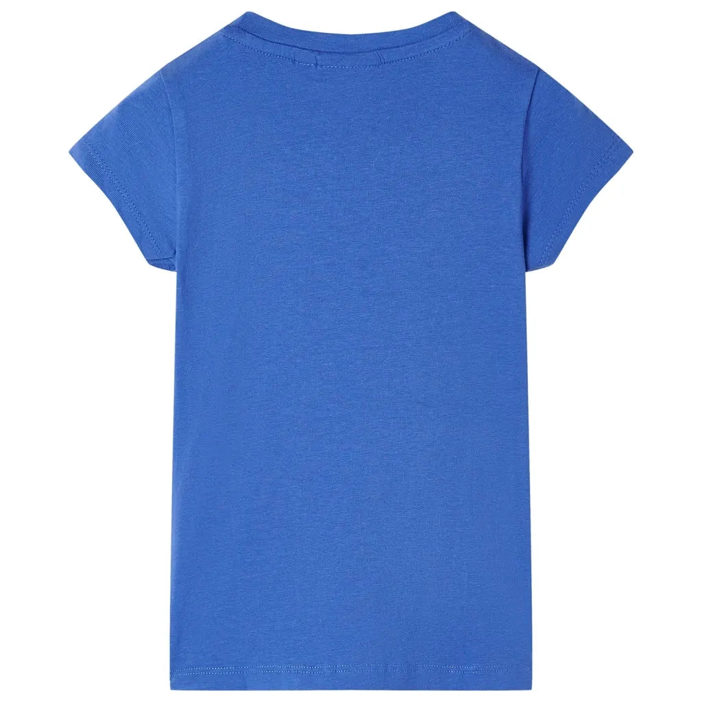 Maglietta da Bambina Blu Cobalto 116cod mxl 85214