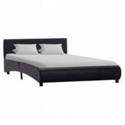 Giroletto con LED Nero in Similpelle 140x200 cm 285483