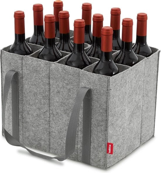 Flessentas 12 cassette - Per flessa da 15 litri - Veltro - Riciclato - 36cm x 27cm x 27cm