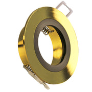 Faretto incasso tondo oro/nero GU10 FEBE Polux 323330