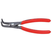 Knipex 49 21 A31 Pinza per Anelli di Sicurezza Esterne su Alberi Acciaio al Cromo Vanadio Punta 2,3 mm Lunghezza 210 mm colore Rosso