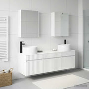 Set di Armadi da Bagno 5 pcs Bianco 53 x 15,5 x 70 cm 3406647