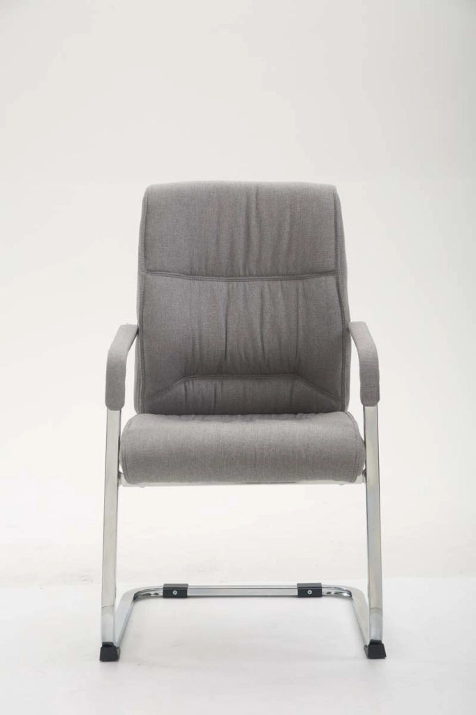 Sedia Anubis XXL in tessuto grigio