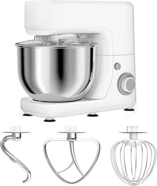 Mixer con Frusta - Mixer con Componete - Mixer con Frusta Apparecchio Culinario - Mixer Apparecchio Culinario

Modello: KEK 2000
Potenza: 800 W
Velocità: 10 livelli
Capacità: 5 litri
Materiali: Acciaio inossidabile e plastica
Colore: Bianco