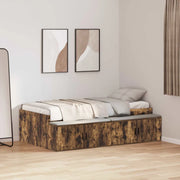 Struttura del letto Rovere fumé 90 x 190 cm Legno multistrato 3335209