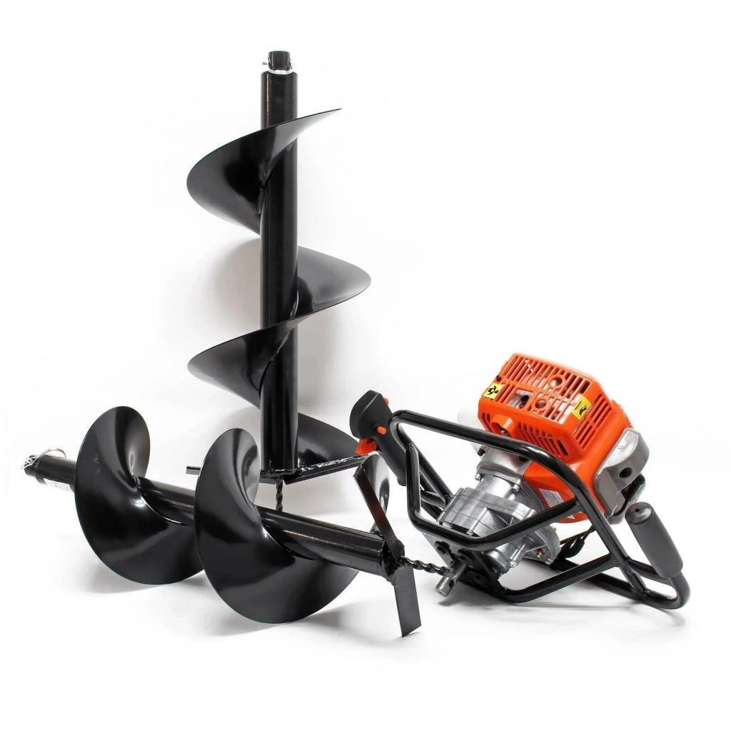 Set trivella termica 63,3 cc 3 CV punta da trapano da 250 mm punta da perforazione da 300 mm trivella per terreno 16_0001569