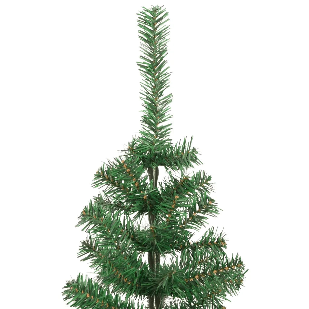 Albero di Natale Artificiale L 240 cm Verde 244192