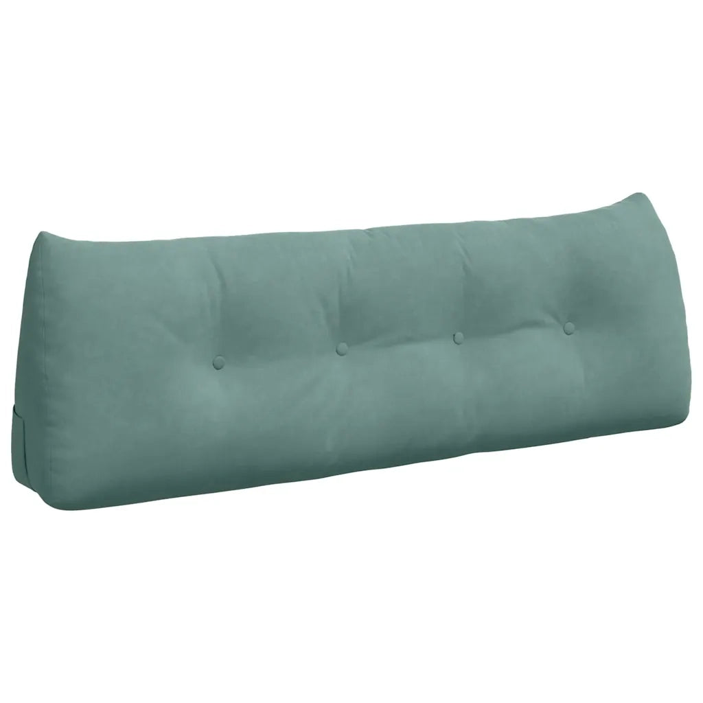 Cuscino per Schiena Verde Mare 140 x 24 x 50 cm Velluto