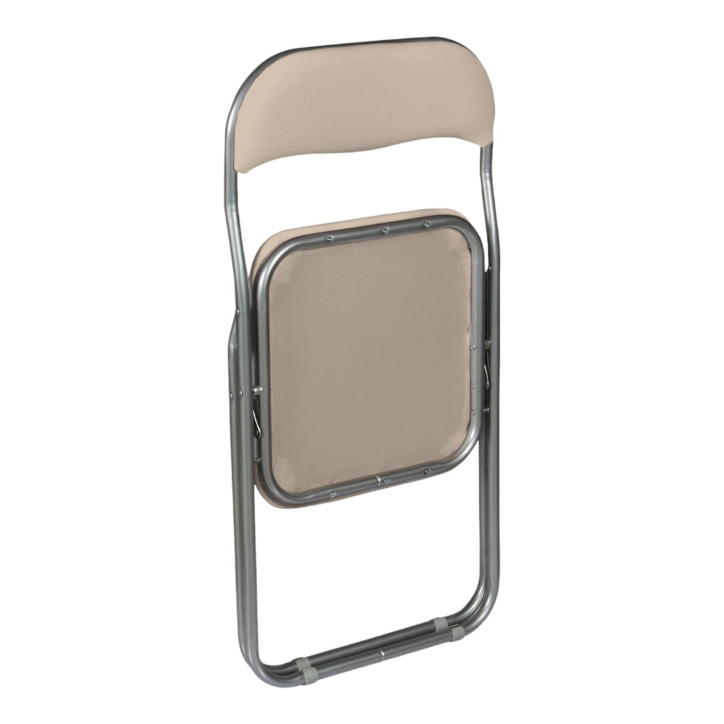 Set di sei sedie Antenore, colore sabbia, Misure 43 x 47 x 78 cm