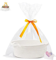 Cassa Regalo in Cotone, Cassetto per Regali, Cassetto per Feste e Compleanni, Doni Creativi, Bianco