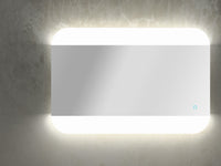 Specchio con Lampada a LED in 90x2,5x60cm TFT Rob Trasparente