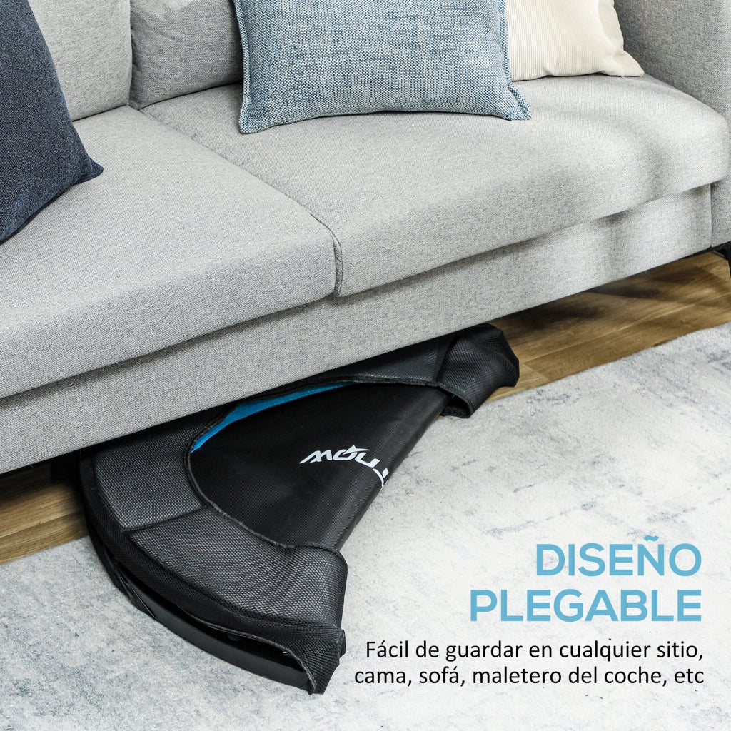 Tappeto Elastico Fitness Pieghevole ¨C Zephmum ¨C Blu ?102 cm Acciaio