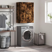 Mobile a Parete Rovere Fumo 69,5x34x90 cm in Legno Multistrato 830377