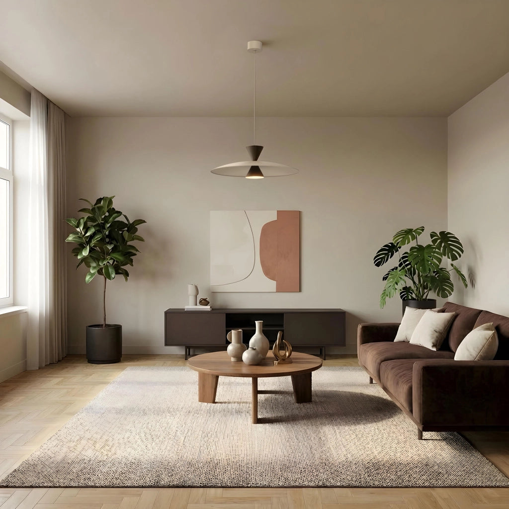 Lampada sospensione Mistic 1xGX53 beige marrone Luminex