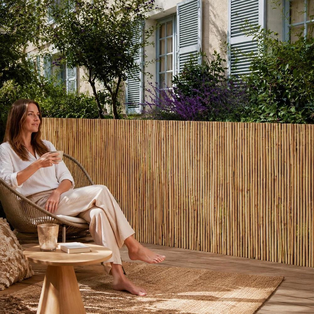 Bamboo Garden Fence 300 X 100 Cm