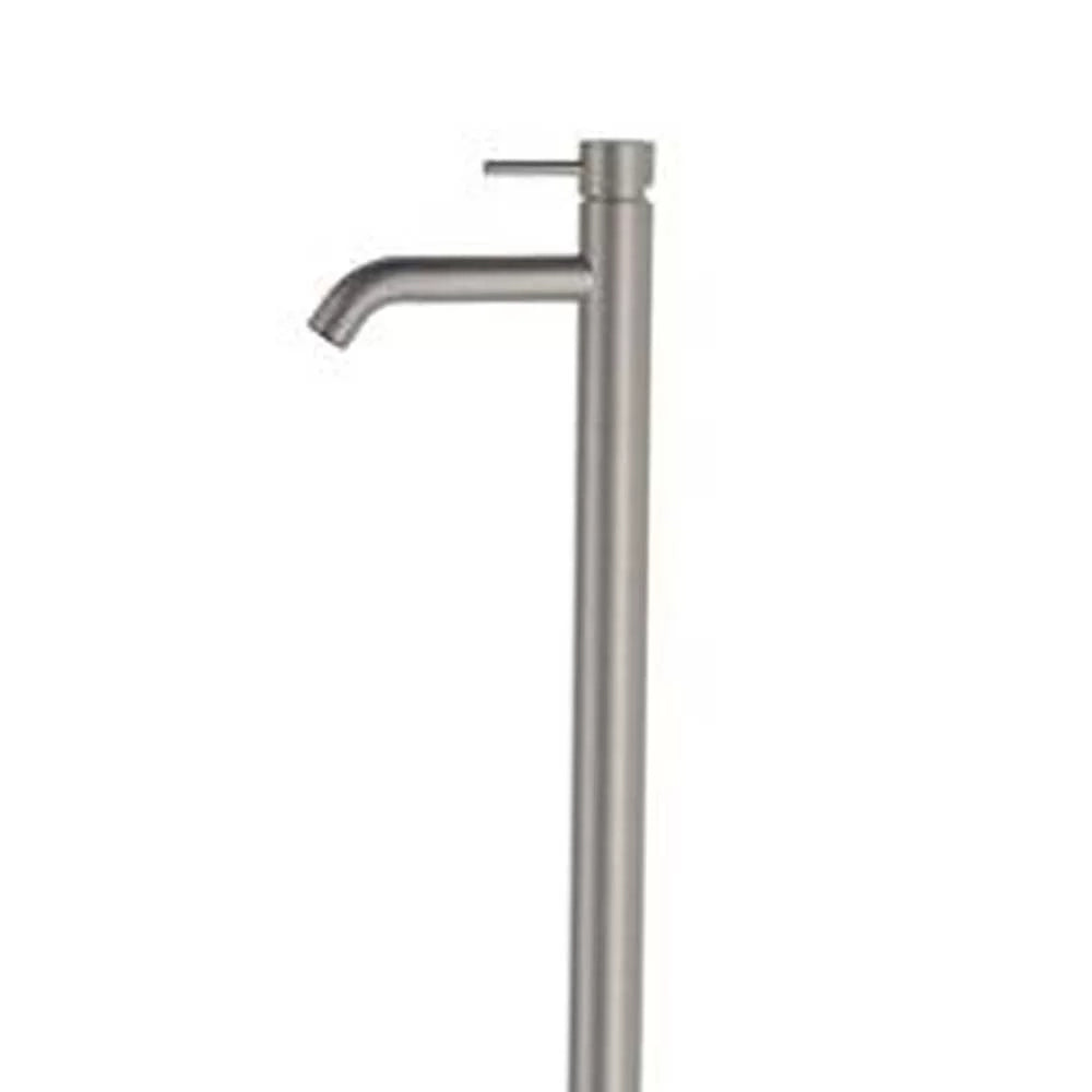 Miscelatore lavabo da pavimento in acciaio inox - Serie X Style Inox