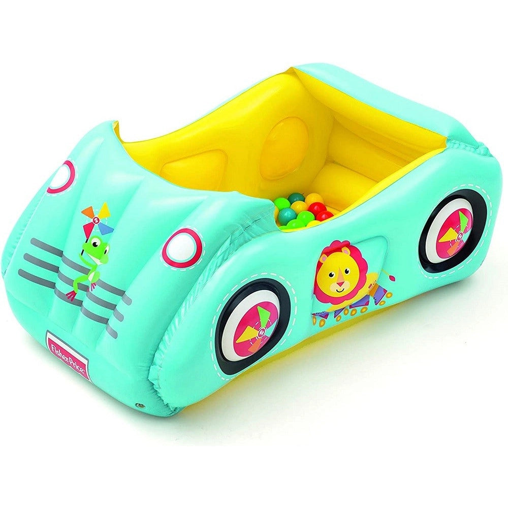 Trade Shop - Macchina Gonfiabile Bambini 2 Anni+ 119x79x51cm Con 25 Palline Multicolore 93535 -
