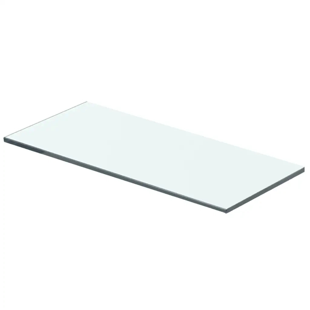 2 pz Mensole | Ripiano | Scaffale in Vetro Trasparente 40x12 cm