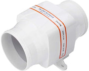 Ventilatore di aerazione marina a iniezione - 10 cm - Progettazione sostenibile - Bianco - Consumo energetico ridotto - Ideale per barche e caravan 

Modello: 
4 inch 
Esenze tecnica: 
- Potenza: kW 
- Consumo energetico: W 
- Velocità: g/min