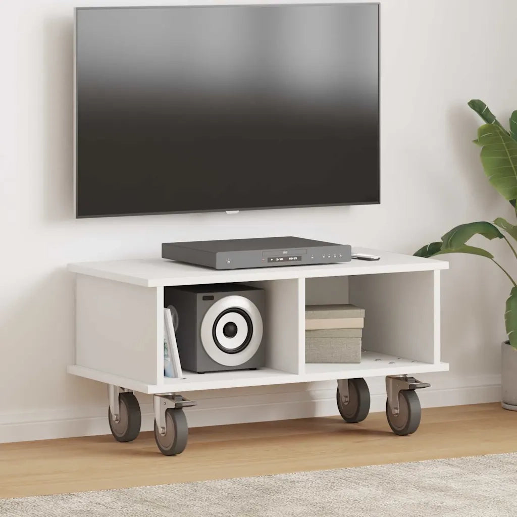 Supporto TV 68,5 x 35 x 35 cm Bianco Legno ingegnerizzato 891040