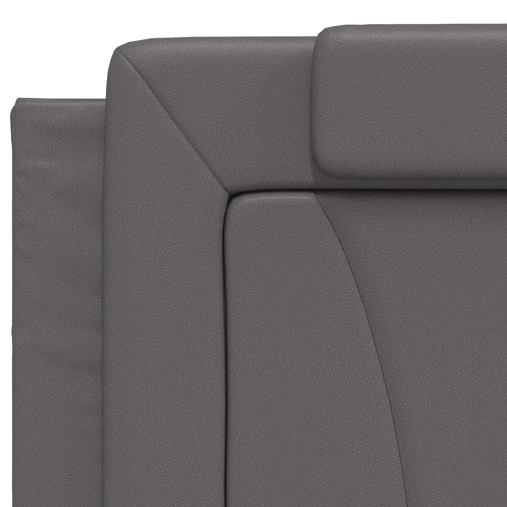 Cuscino Testiera Viana Grigio 200 cm in Similpelle CFW9110380