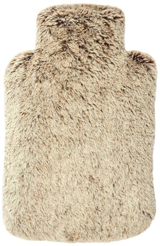 Kruik magnetronbestendig, model SB84246, contenente perle ceramiche per una lunga durata di calore, pelo soffice e lanoso, ideale per serate di conforto e per alleviare la tensione muscolare