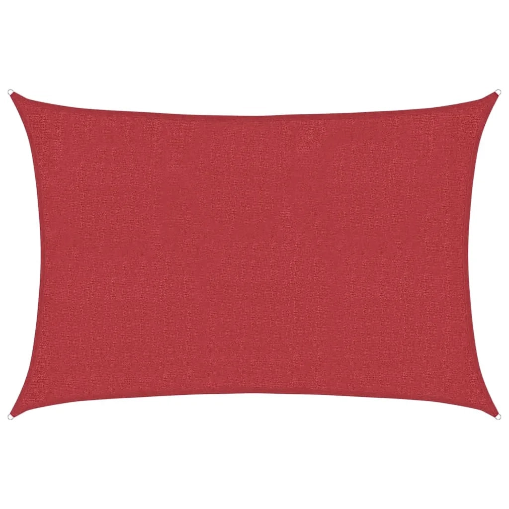 Vela Parasole 160 g/m² Rossa 3x4,5 m in HDPE 311623