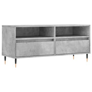 Mobile per TV | Armadietto TV | Mobile Porta TV Grigio Cemento 100x34,5x44,5 cm Legno Multistrato