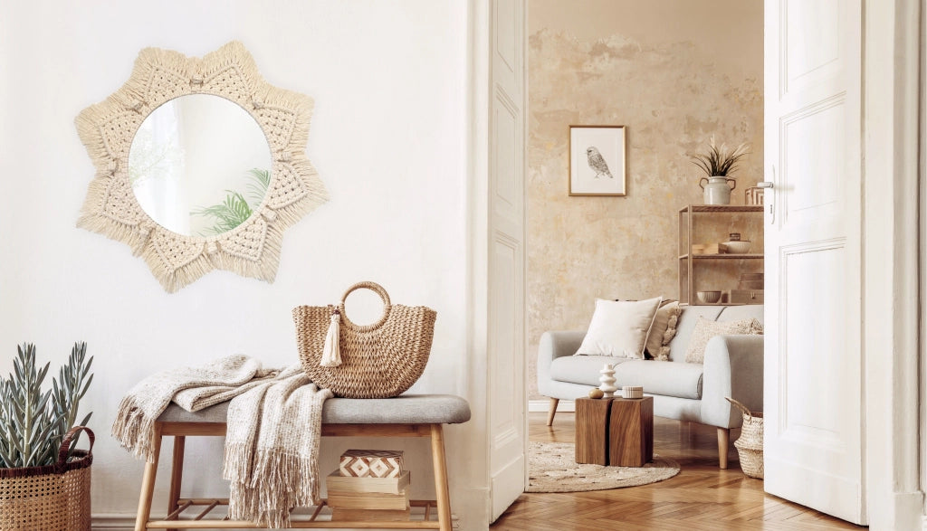 Specchio Da Parete Boho 53cm 322048