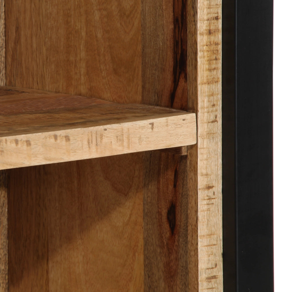 Mobiletto da notte 40x30x80 cm Legno massello di mango
