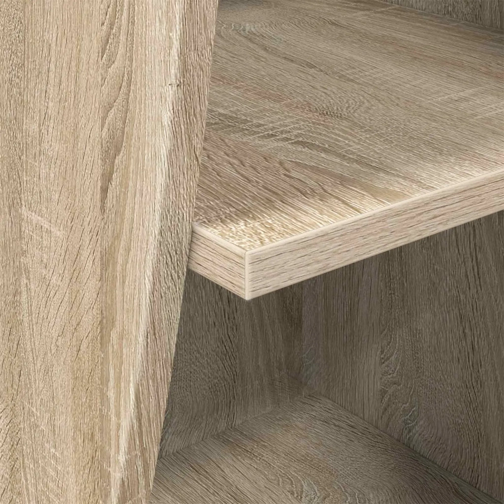 Mobile angolare Rovere Sonoma 32x32x102cm Legno multistrato 889857