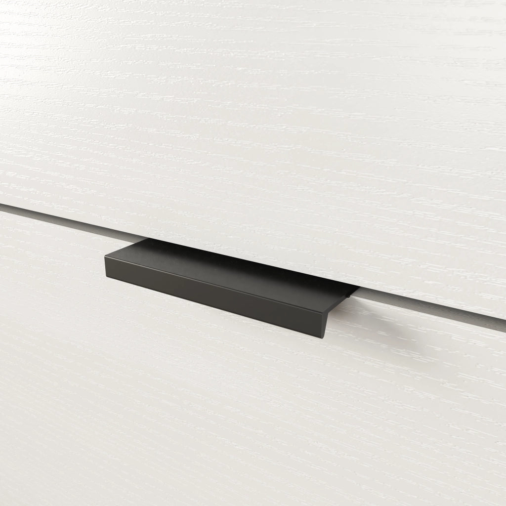 Credenza con ante scorrevoli in vetro e cassetti ¨C MINIMAL ¨C Bianco, ingresso/corridoio