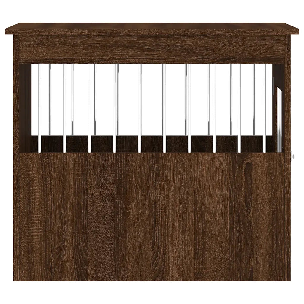 Gabbia Cani Arredamento Rovere Marrone 55x75x65cm Multistrato CFW8670419